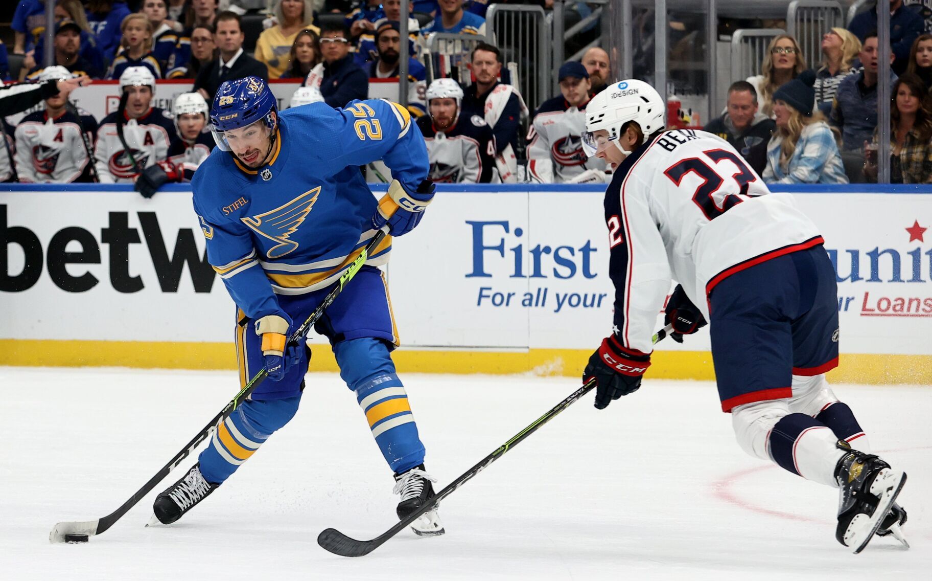 Columbus Blue Jackets vs St. Louis Blues